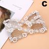 Fashionable Magic Hair Curler Handmade Beaded Elastic Butterfly Double Stretching Twisting Hairpin For Women's Bun Hair Combs