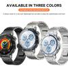 Tytanowy Pasek do Huawei Watch GT5 Pro GT4/3 4 4 Pro Luksusowa Bransoleta z Prawdziwego Tytanu do Amazfit Balance Oneplus Watch 3 2R 22mm