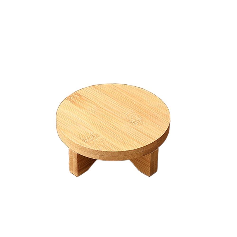 Wooden Bonsai Display Stand Home Decoration Gardening Supplies Flowerpot Holder Floor-Standing Desktop Ornament Plants Stand