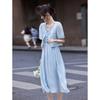 Women's New Chinese Style Two-Piece Embroidered Dress Set