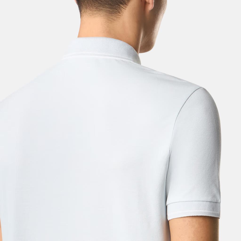 Stone Island Logo Slim Fit Polo Shirt Men Polo Shirts Sky-Blue K1S1522002-SCS0018-V0041