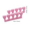 10/20Pcs Foam Toe and Finger Separators Mess-Free Nail Polish Application Toe Spacers, Manicure & Pedicure Essential Tools