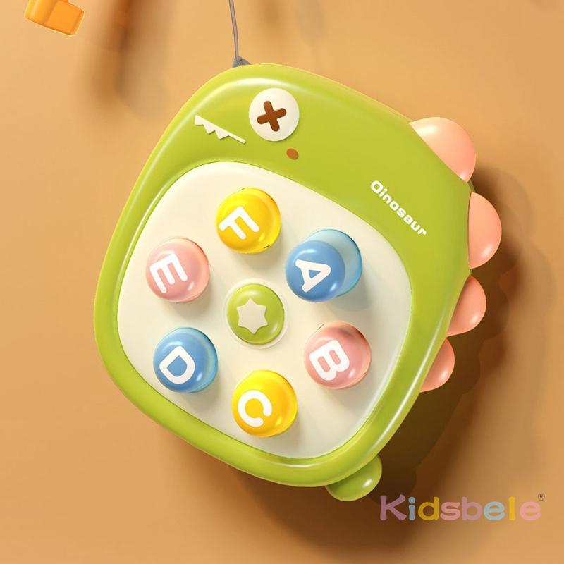 Mini Whack A Mole Game Toy Cute Rabbit Whack Mole Game Pounding Toy   Handheld Pop Game Sensory Fidget Toy