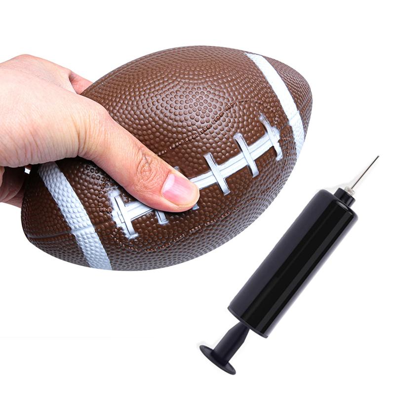 Inflatable Sport Ball Toy With Pump Rugby Football Soccer Ball Basketball For Toddlers Indoor & Outdoor Play Children Teaching
