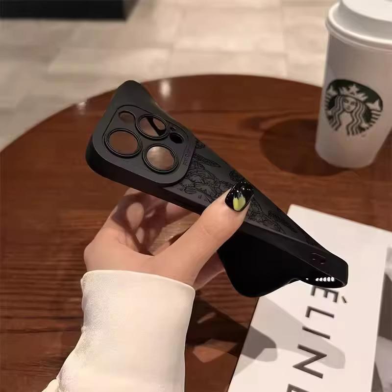 Summer Cartoon Turtle Pattern Case for iPhone 13 11 12 14 15 16 Pro Max 8 7 Plus SE 2022 XR X XS Camera Lens Protection Cover