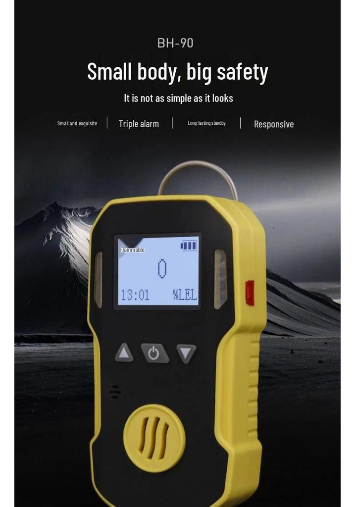 BH-90 Portable Methane Gas Detector and Concentration Alarm