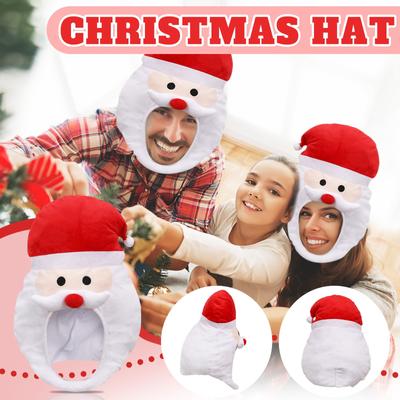 Christmas Tree  Old Man Snowman Headgear Hat Gift Party Photo Dress Up Decoration Props