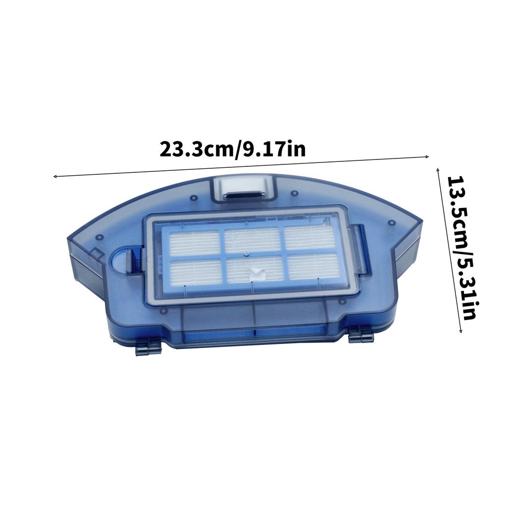 High Capacity Dustbin For Robot Vacuums Plastic Construction Easy Installation Replacement Accessories Dust Collector