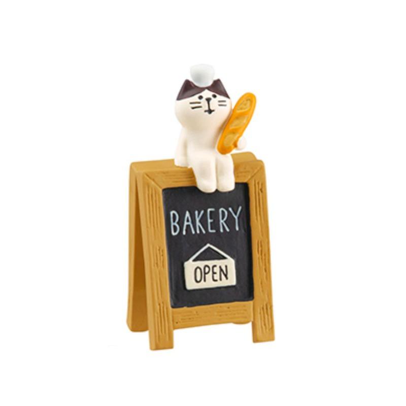 Cute Cat Refrigerator Sticker Grocery Zakka Bread Coffee Shop Decorative Gift Magnetic High Value Refrigerator Jewelry