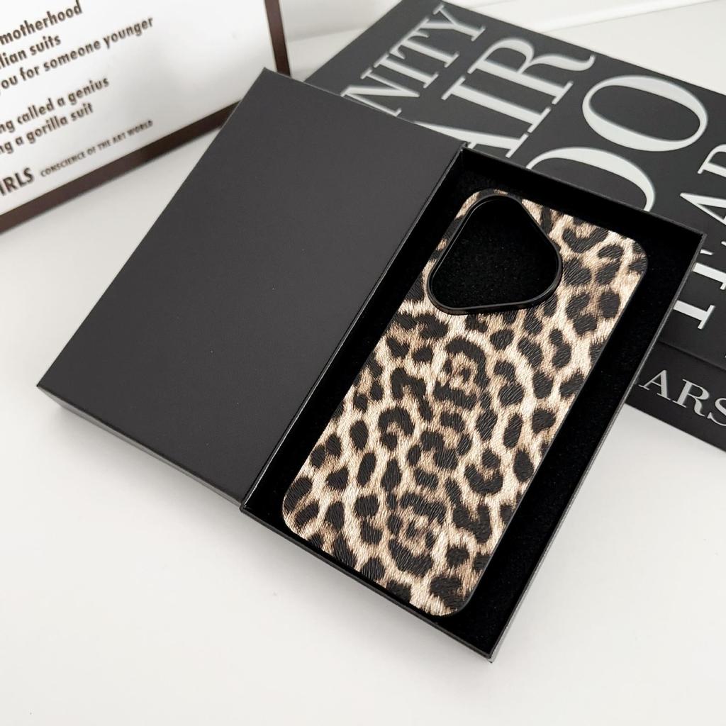 Premium Leopard Print Drop-Proof Case for Google Pixel 9XL & Pixel 8 Pro with Carbon Fiber Texture