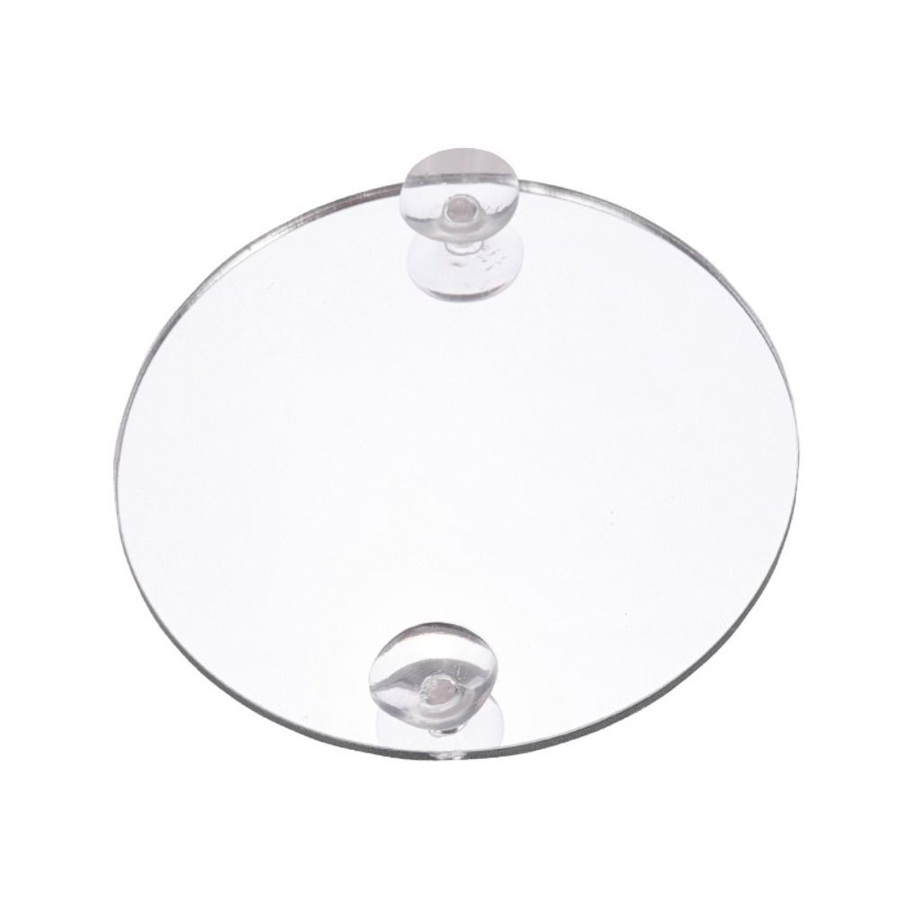 Acrylic Fish Exercise Mirror Fish Tank Ornament Fish Training Mirror  for Fish Tank