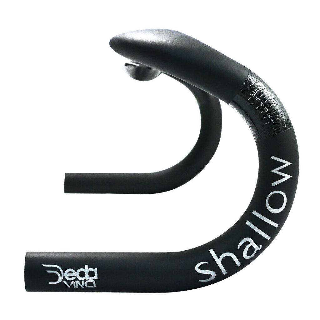 Deda Elementi VINCI Shallow Carbon Rennradlenker DA2899 31.7x400mm Lenker,