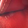 LOUIS VUITTON M6015M Card Case Epi leather Zip around purse Coin case Red leather Used