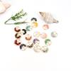 Gold 3Cm Tree Of Life Pendant Natural Crystal Gravel Fortune Tree Necklace Diy Accessories N114