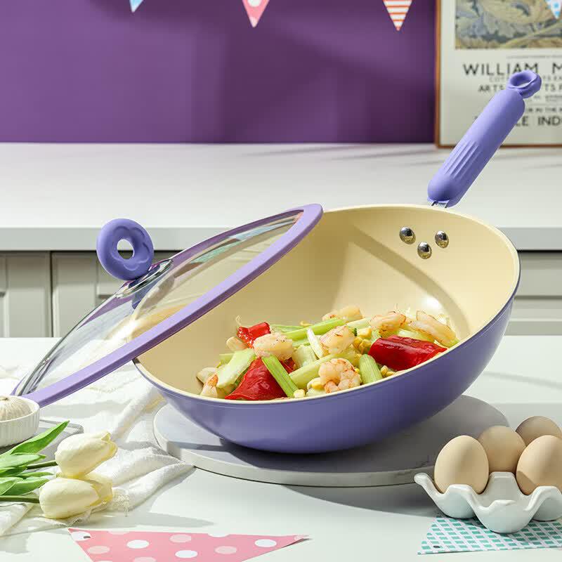 Hermand Nolte Violet Non-stick Wok
