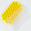 1pc Stackable Silicone Ice Cube Trays With Lid - 37 Cubes For Chilled Drinks Whiskey & Cocktails - Flexible And Safe