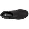 UGG Leather Comfortable Slip-On Short Chelsea Boots Women Boots Black 1166758-BLK