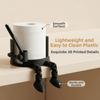 3D Printed Roll Towel Stand Black White Vertical Tissue Holder Toilet Paper Holder  Bathroom Use