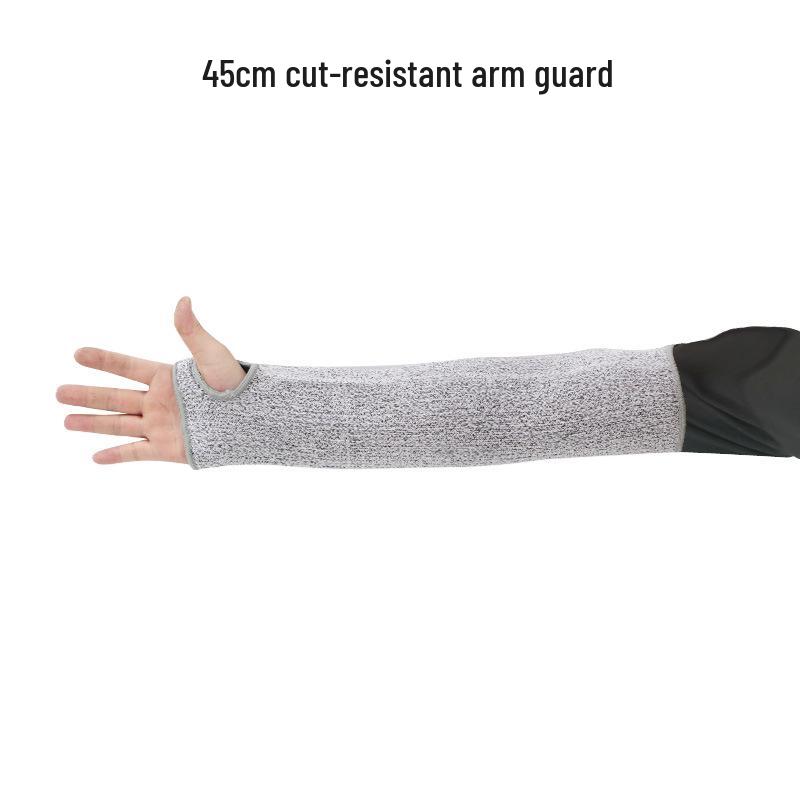 Schnitt- und kratzfeste Schutzarmstulpen und Handschuhe Level 5