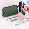 Oxford Cloth Waterproof Storage Bag Waterproof Multi Compartment Cosmetic Bag Dry Wet Separation Makeup Pouch Daily Storage