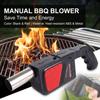 Ventilatore Elettrico Portatile per Barbecue Soffiatore d'Aria Portatile per Campeggio All'Aperto Barbecue Picnic Strumento per Cucinare Barbecue Accessori per Grill da Forno