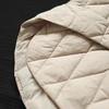 Women Light Weight Thermal Loose Seamlessly Sleeveless Stand Collar White Duck Down Jacket Vest Pocket All Match Chic Waistcoat