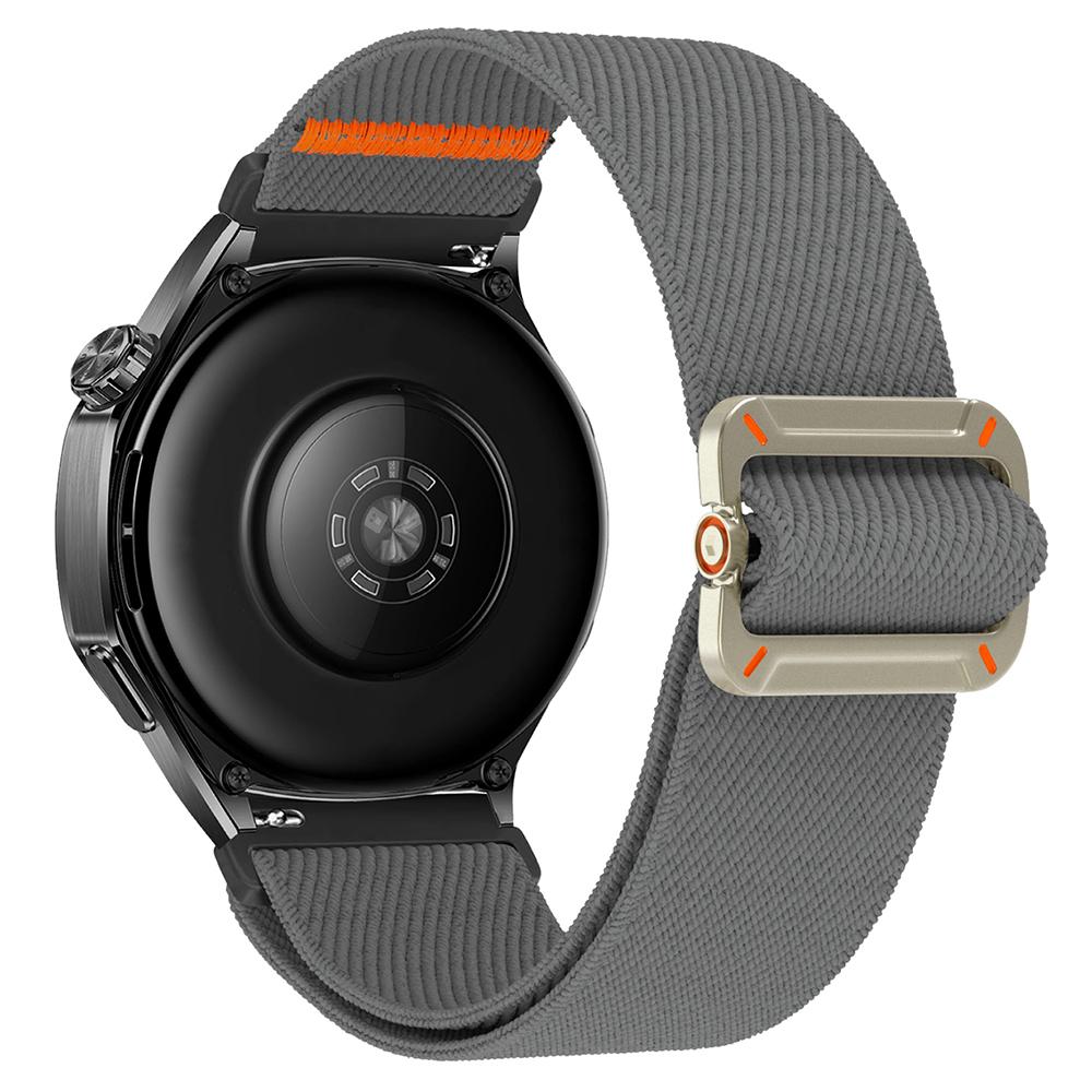 For Huawei Watch GT 5 46mm Nylon Watch Band 22mm Elastic Wrist Strap