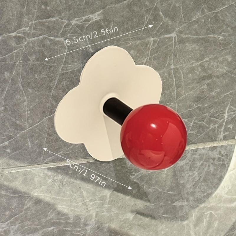 Ισχυροί Αυτοκόλλητοι Άγκιστροι Μπάνιου Χωρίς Τρύπημα, Δημιουργική Αποθήκευση Τοίχου για Σπίτι, Κουζίνα και Μπάνιο, Άγκιστροι Χρήσης