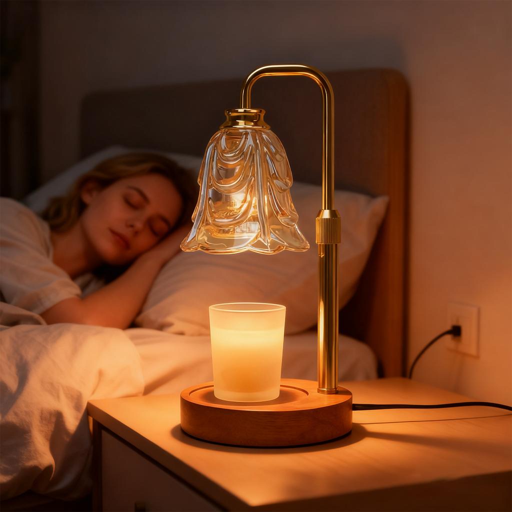Romanticaromatherapy Wax Melting Lamp Melting Candle Lamp Bedroom Wax Melting Lamp Can Be Timed Dimming Aromatherapy Lampfragrance Birthday Gift