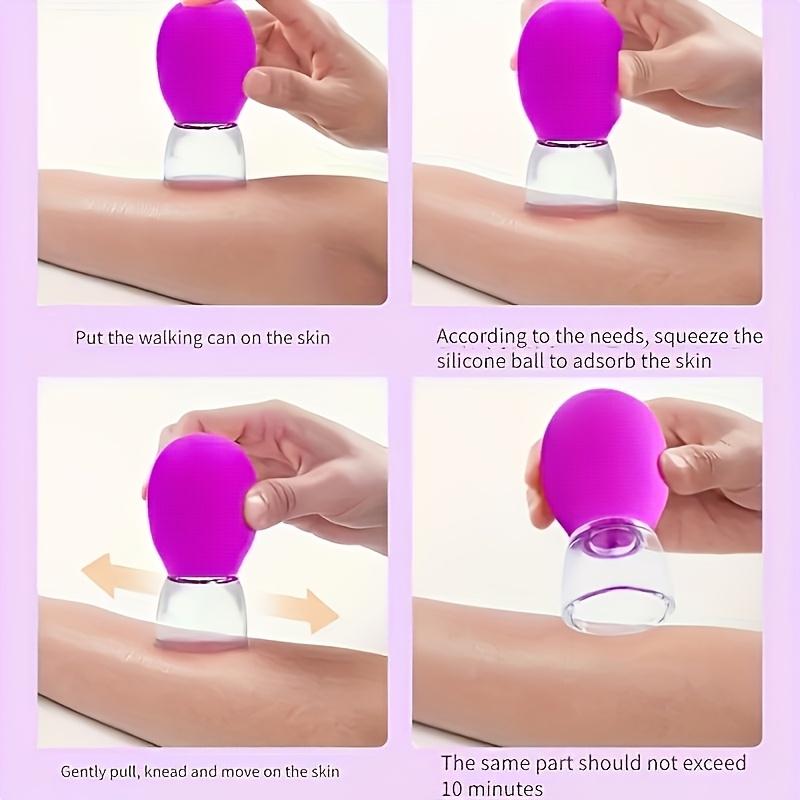 10PCS/5PCS/2PCS - Mini Facial Meridian Cup Suction Cup, Facial Cupping Device, No Battery Required