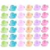 J1UL1N 120Pcs Luminous Mini Resin Snail Mini Animals Glow In The Dark Tiny Snail For Home Mini Fairy Garden Aquarium Decor