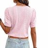 Women's Fashionable Loose-fitting Casual Summer Short-sleeved T-shirt