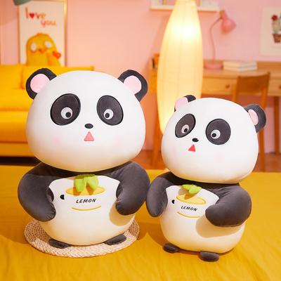 Cute Panda Plush Toy Small Doll Sleeping Pillow Doll Birthday Gift Rag Doll Girl Hugging Bear