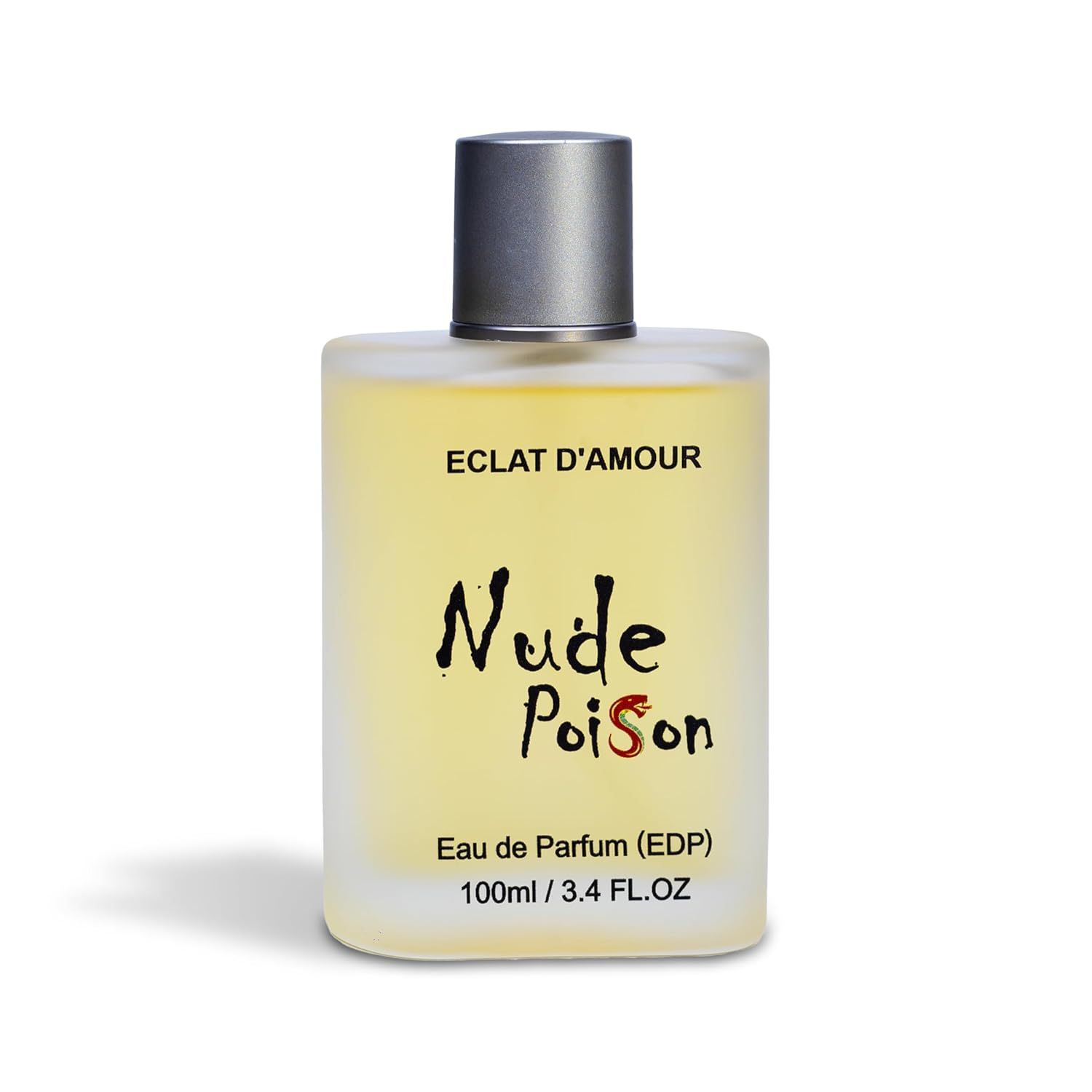 ECLAT D AMOUR Nude Poison Eau de Parfum 100ml – Unisex Citrus, Floral & Woody Long-Lasting Fragrance – Elegant Perfume for Men & Women 100ML