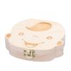 Wooden Baby Teeth Storage Box Teeth Wooden Box Umbilical Cord Tooth Collection Box Infant And Toddler Souvenir Box