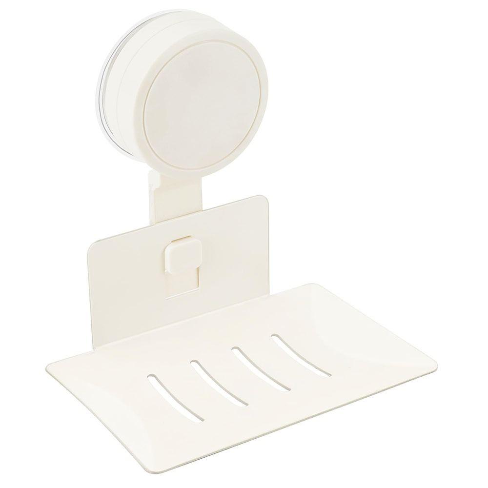 Suction Cup Soap Sponge Holder No Punch Soap Tray Portable Soap Dish for Shower for Bathroom