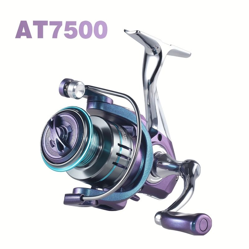 Smooth Seamless Colorful Spinning Fishing Reel High Speed Ratio Light and Durable for Both Hands Use Fresh and Salt Water Fishing Tackle Gifts
