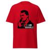 I Am Charlie Motivational Speaker Tee Unisex Cotton Graphic Tshirt Inspirational Public Quote Shirt Apparel Confidence Tops