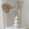 Decorative Plastic White Vase Simple Home Desktop Ornaments New Nordic Flower Vase  Table Decor