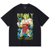 230 Gsm 100% Cotton Dragon Ball V54 Broly Print Unisex Heavy Cotton T Shirt