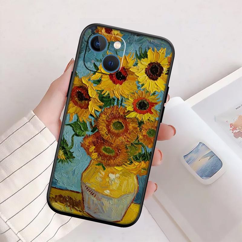 Starry Night Van Gogh Painting Phone Case for OPPO A3 Pro A72 A74 A76 A77 A77S A78 A79 A94 A95 A96 A18 A40M A58