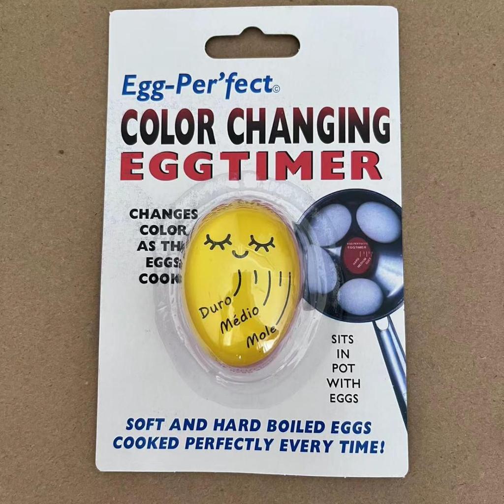 Mini Kitchen Egg Timer, Color-Changing for Egg Doneness, Multi-Color Available