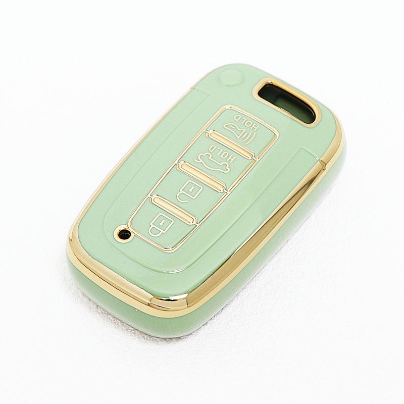 Keyless Shell Holder For Kia Sorento K5 K7 Sportage R Borreed 4 Buttons Tpu Key Case Cover For Hyundai Ix35 Sonata Tucson Azera