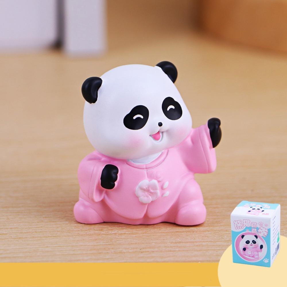 

Мультяшні Міні Фігурки Панди Смола Прикраса Тварин Ремесла Нова Іграшка Лялька Панда Дитячі Іграшки A