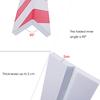 Reflective Bumper Car Foam Bumper Protector Parking Protector Self Adhesive Reflective Strip Garage Corner Car Door Protection