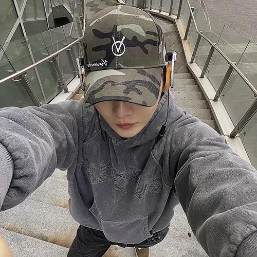 Binseumokeu Ov [Camouflage] Ball Cap [Hard Fit]