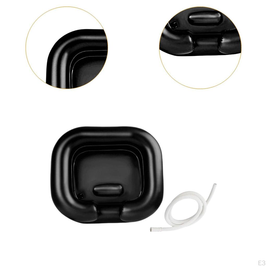 Nadmuchiwana miska do mycia włosów przy łóżku, przenośna miska do mycia włosów w łóżku