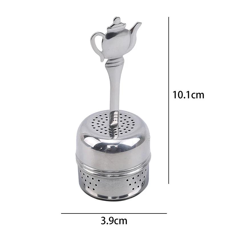 304 Stainless Steel Tea Filter Home Kitchen Accessories Tea Strainer Tea Infuser Filter Seasoning Ball For Loose Tea Leaf Spice