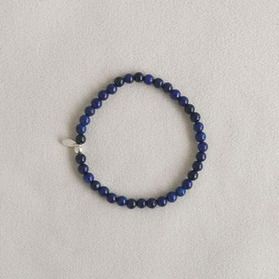 Modernlike Silver 925 Lapis Bracelet 4.5mm