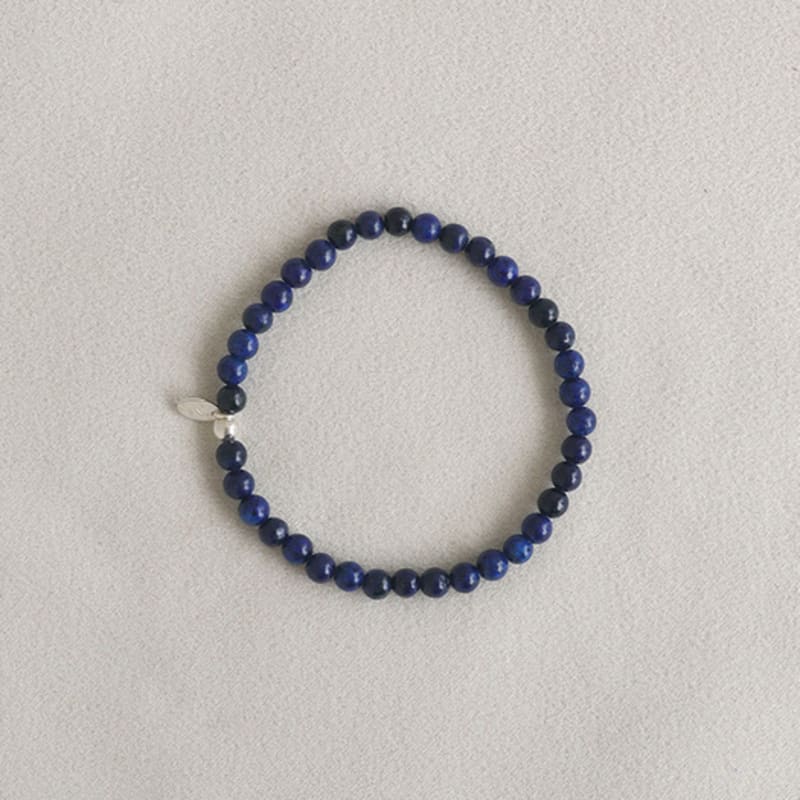 

modernlike silver 925 lapis bracelet 4.5mm Silver (Silver 925)